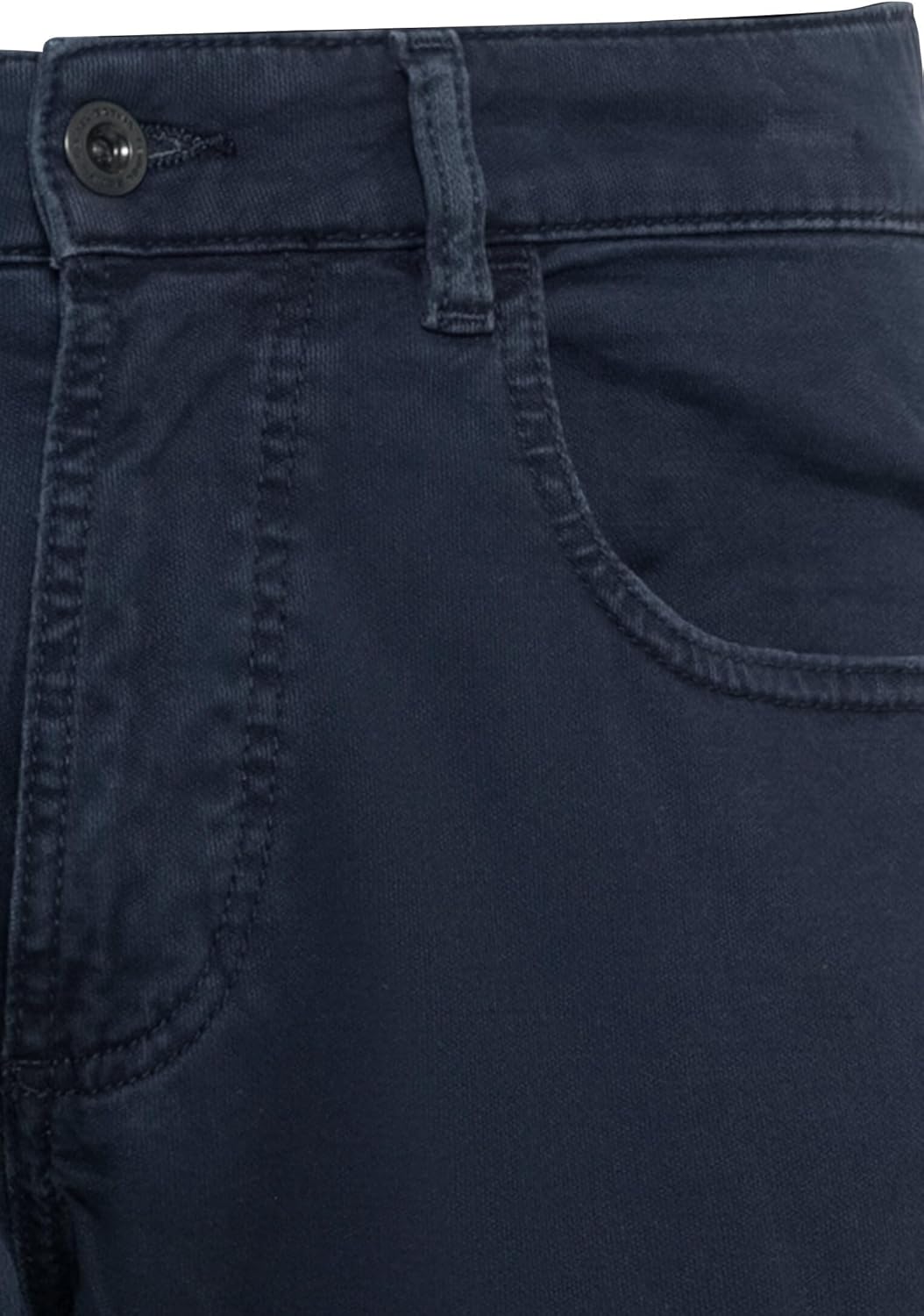 camel active Herren Relaxed Fit 5-Pocket Hose 35W / 32L Night Blue, 35W / 32L Night Blue