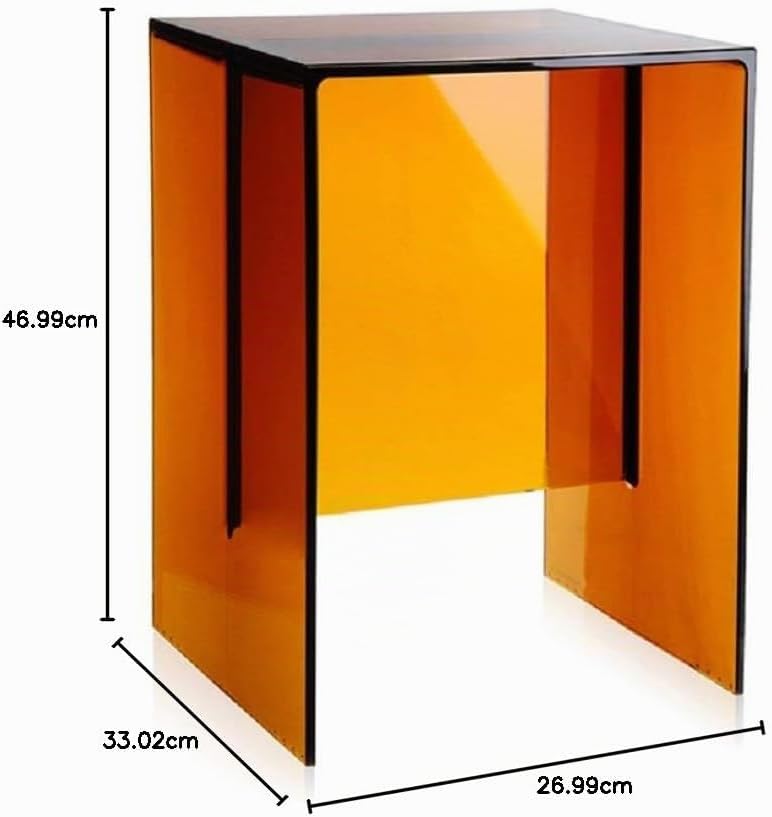 Kartell Max-Beam, Plastik, Amber, 27 x 47 x 33 cm Ambra, Ambra