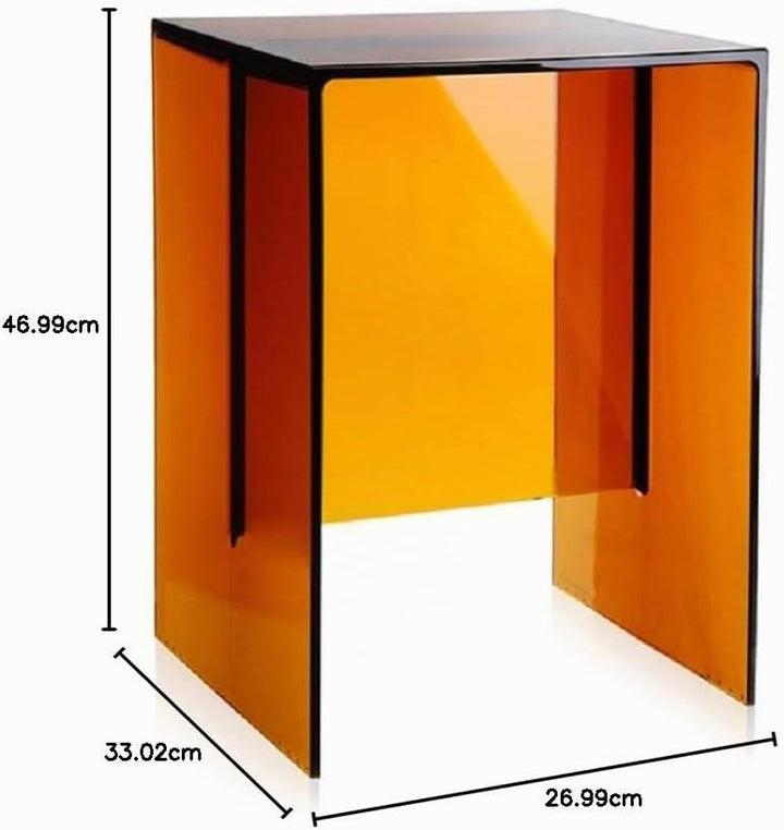 Kartell Max-Beam, Plastik, Amber, 27 x 47 x 33 cm Ambra, Ambra