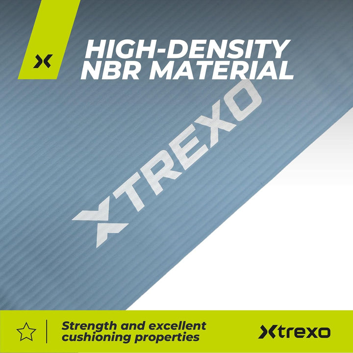 TREXO NBR Übungsmatte in Hellrosa 183 x 61 cm Material von aussergewöhnlicher Haltbarkeit und Flexib