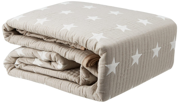 VIALMAN Sofia 10 Tagesdecke, 18% Baumwolle, beige, 150 150 Beige, 150 Beige