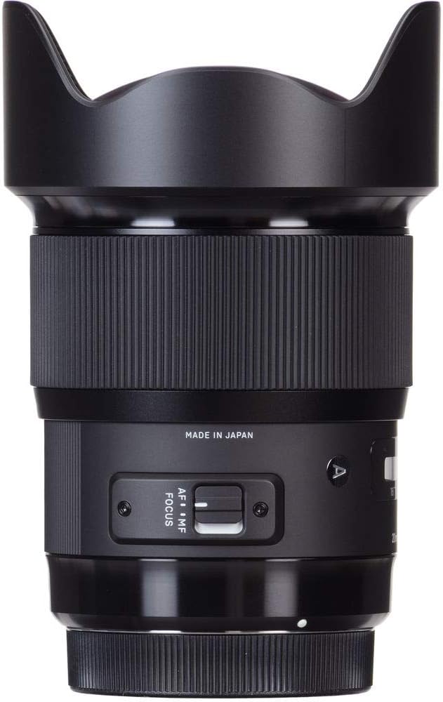 Sigma 20mm F1,4 DG HSM Art Objektiv für Nikon F Objektivbajonett für Nikon Single, für Nikon Single