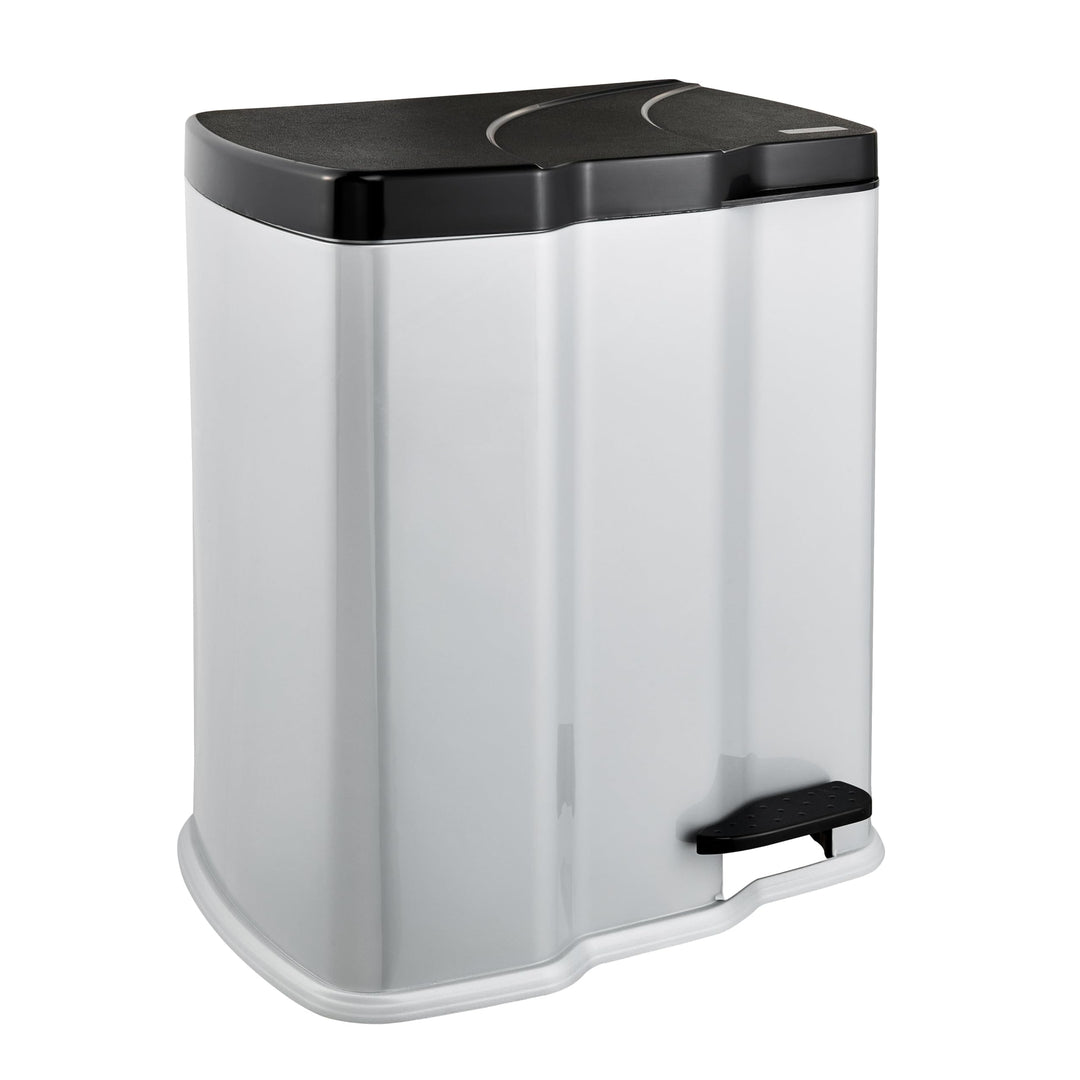 keeeper Treteimer mit 2 Abfallbehältern, 7 l + 15 l, Gunnar,