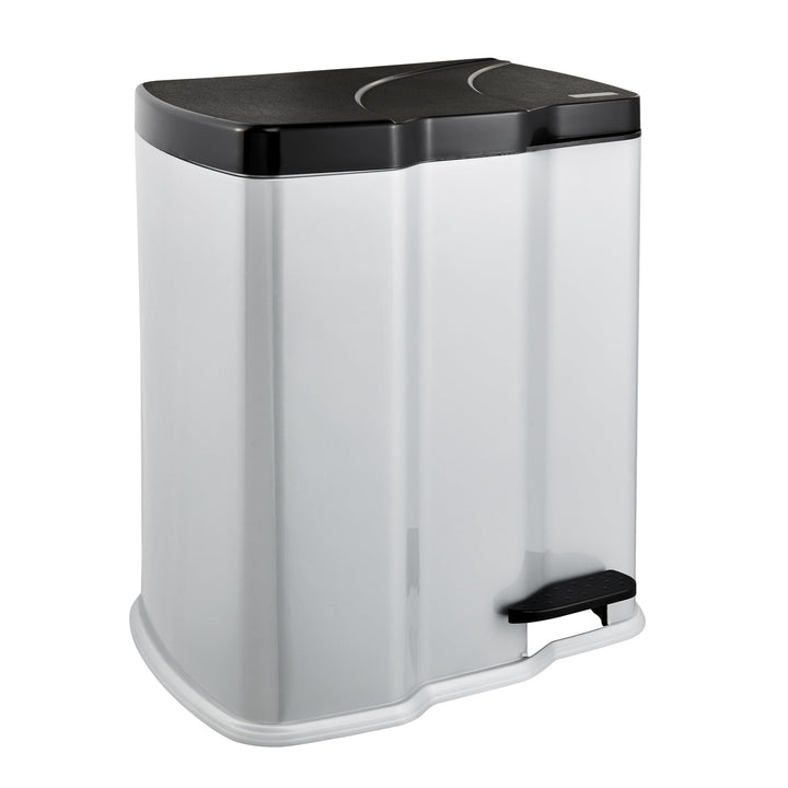 keeeper Treteimer mit 2 Abfallbehältern, 7 l + 15 l, Gunnar,