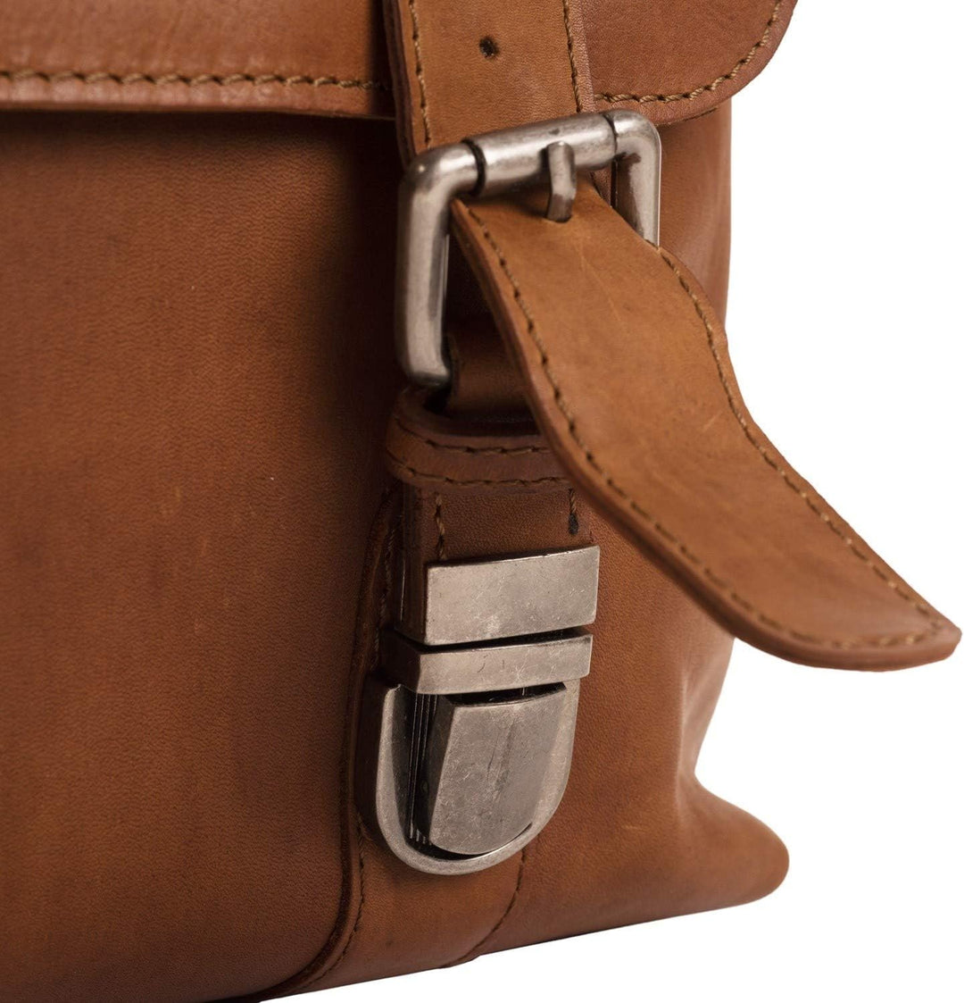 The Chesterfield Brand Jules - Schultertasche 13" Leder 38 cm Cognac, Cognac