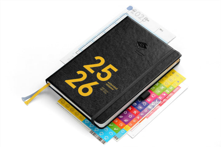 weekview compact extended midyear Plus 24/25 - Der clevere 18-Monate Organizer! Von Apr 2024 bis Sep