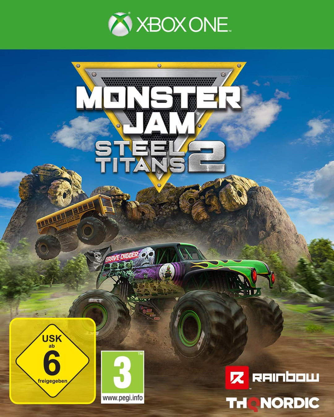 Monster Jam Steel Titans 2 (XONE) Xbox One Standard, Xbox One Standard