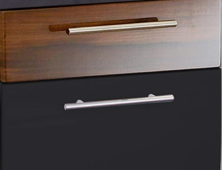 Posseik Unterschrank Anthrazit/Walnuss
