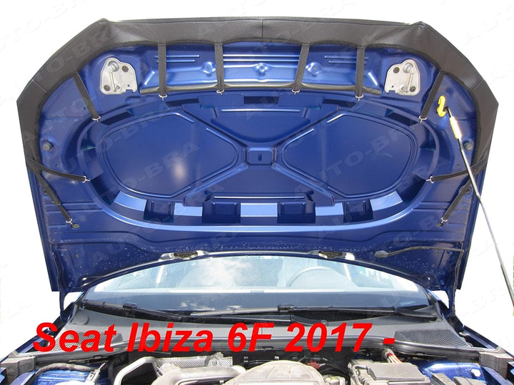 AB3-00028 AUTO-BRA kompatibel mit Seat Ibiza 6F Bj. ab 2017 Haubenbra Steinschlagschutz Tuning Bonne