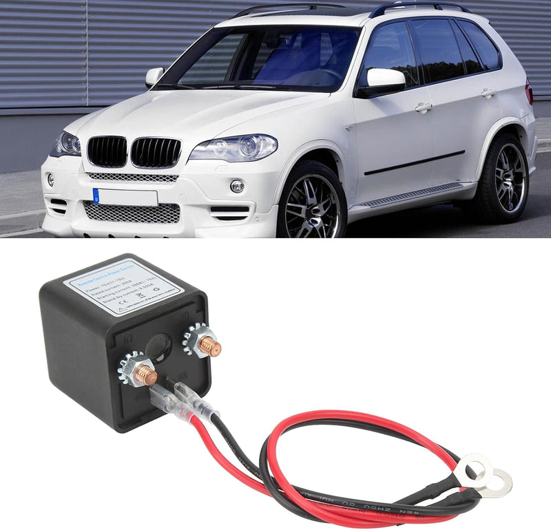 Batterieferntrennschalter, Notausschalter für Auto mit Fernbedienung DC12V 120A-200A, Batterieentlad