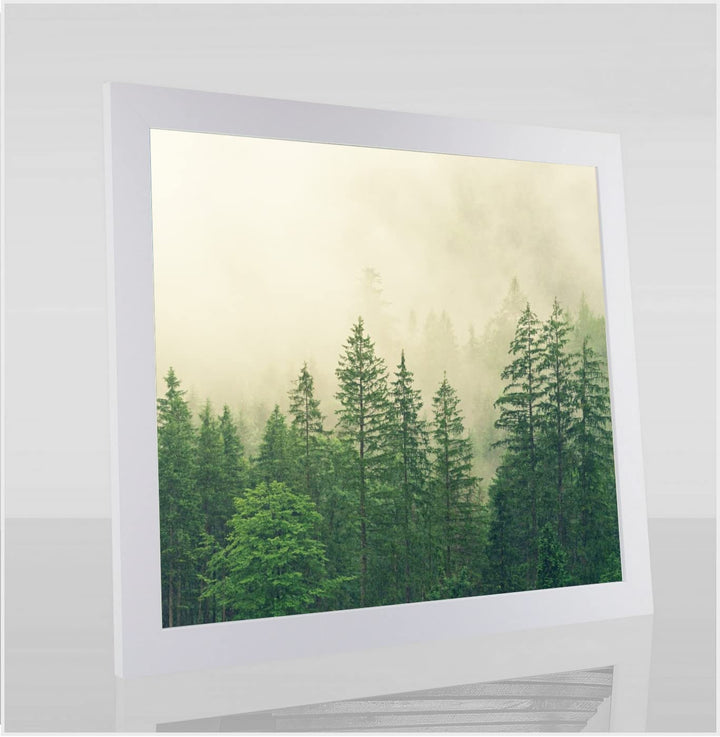 Monzetta Deluxe Bilderrahmen Posterrahmen 35x94 cm Weiss matt cm Schritt Formatwahl 94x35 cm RW weis