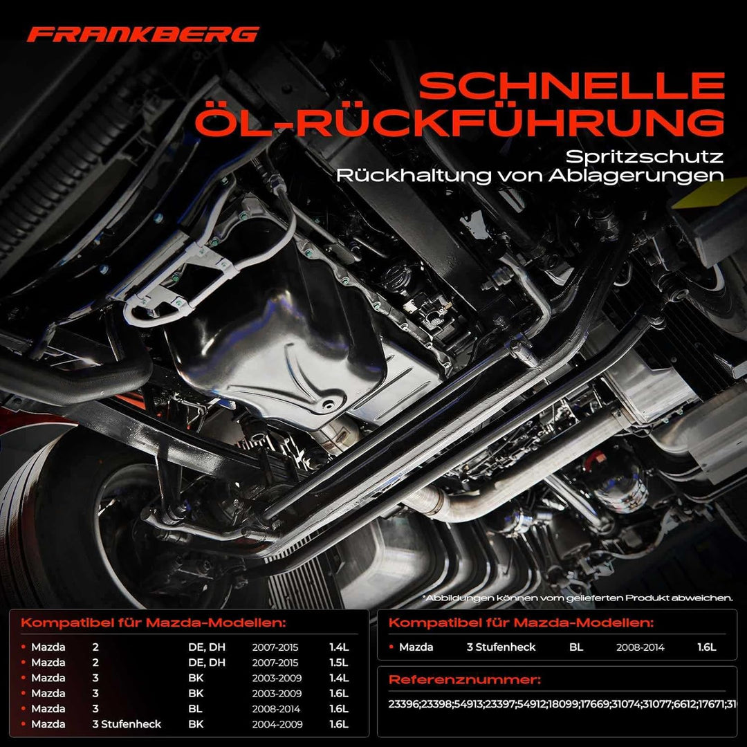 Frankberg Ölwanne für 2 3 3 Stufenheck DE BK BL 2003-2015 1070500
