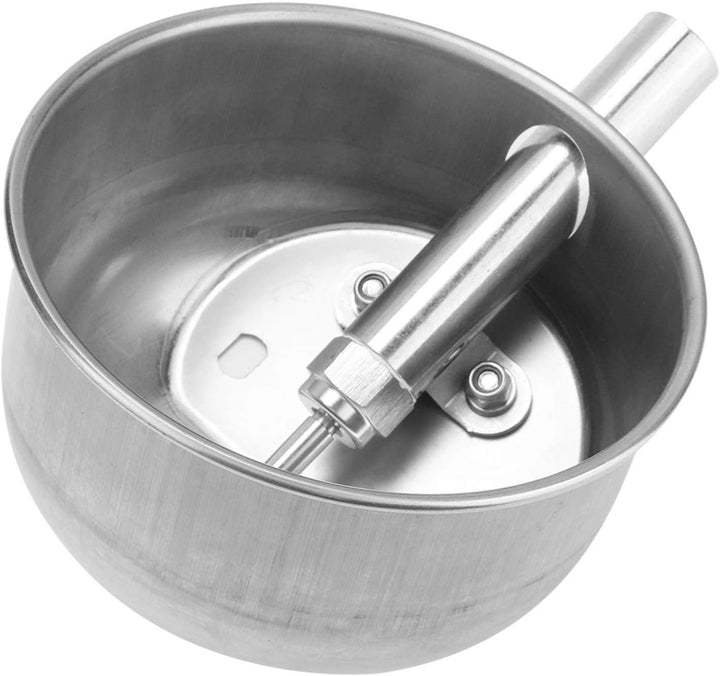 Zerodis Edelstahl Schwein Trinkwasserschale, Ferkel automatische Trinkbrunnen Feeder Ausrüstung