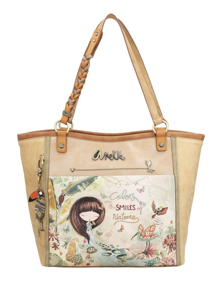 Anekke Damen 36702-047 Mehrfarbig 40x29x16 Shopper, bunt