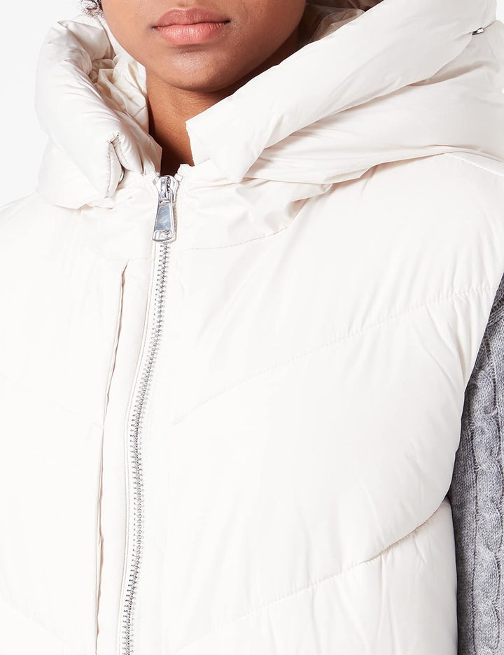 s.Oliver Damen Weste ärmellos XL creme 0330, XL creme 0330