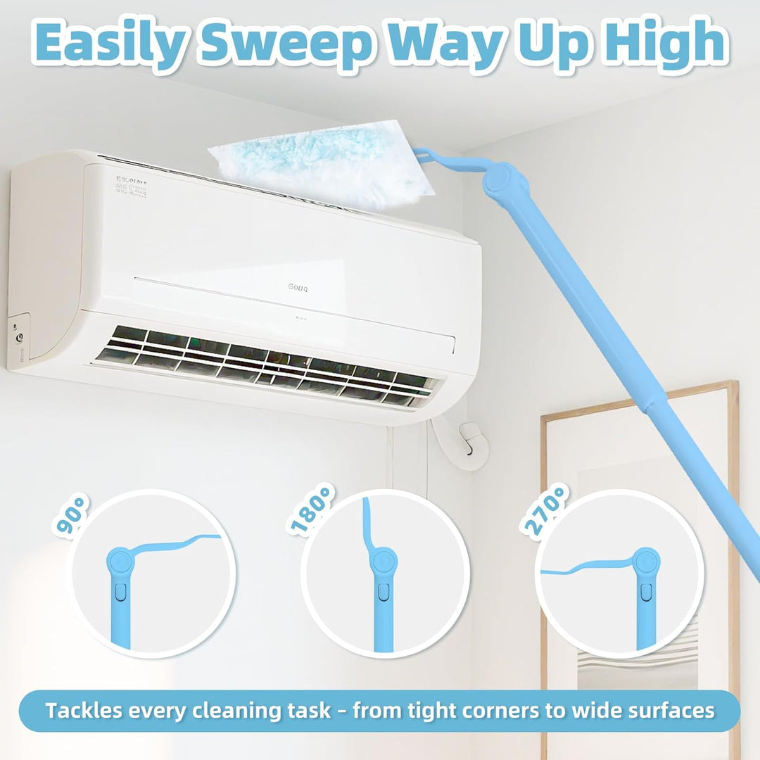 52 Stück Staubmagnet Kompatibel mit Swiffer Staubmagnet Nachfüllpack,Einweg Magnet Staubwedel für Sw