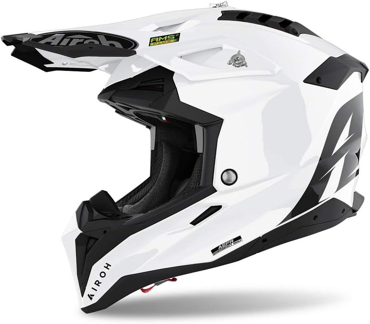 Airoh Helmet Aviator 3 Color White Gloss L