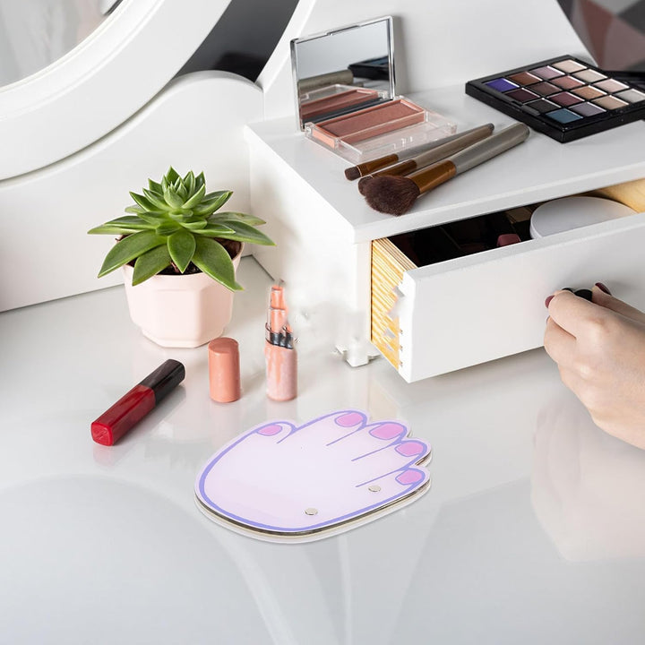 Zerodeko Wimpern Präsentationsbrett aus Acryl Wimpernhalter für Wimpernverlängerung Schnelle Anwendu