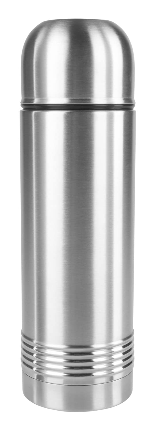 EMSA 618501600 SENATOR ISOLIERFLASCHE | 0,5 L | 100 % auslaufsicher | robust & sicher | Edelstahl Ed
