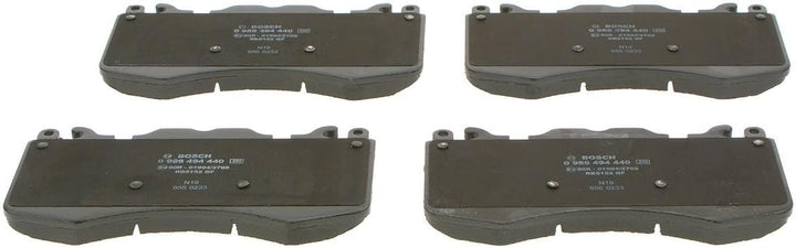 Bosch BP1362 Bremsbeläge - Vorderachse - ECE-R90 Zertifizierung - vier Bremsbeläge pro Set