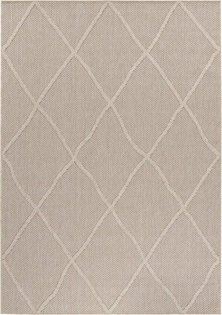 HomebyHome In& Outdoor Teppich Wetterfest, Grau 80x150 cm Teppich Küche, Waschbarer Küchenläufer Fla