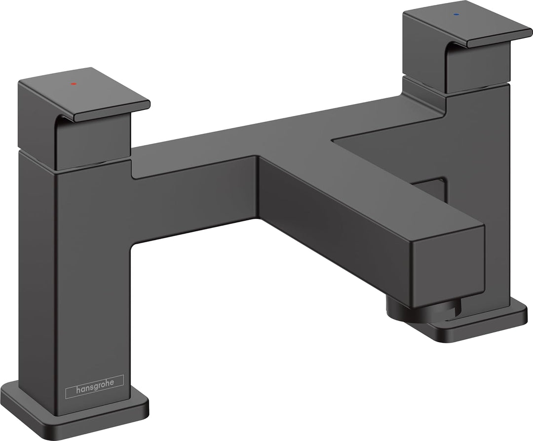 hansgrohe Wannenarmatur Vernis Shape, für 1 Funktion, Mattschwarz