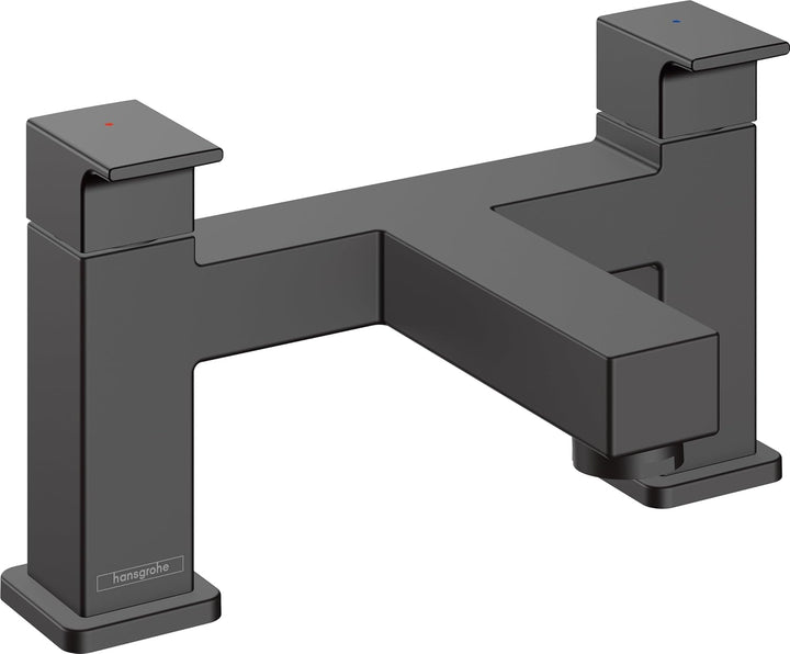 hansgrohe Wannenarmatur Vernis Shape, für 1 Funktion, Mattschwarz