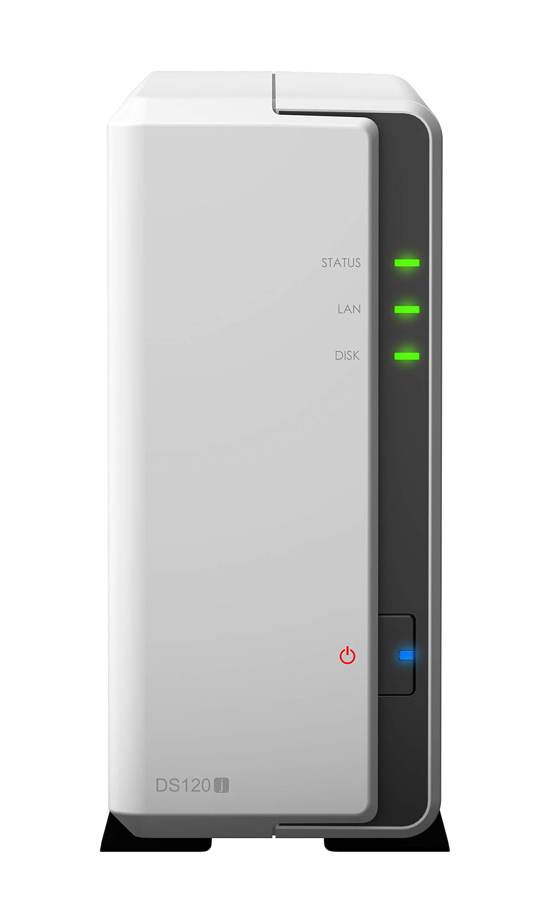 Synology DS120j 4 TB 1 Bay NAS Solution, Installed with 1 x 4 TB Western Digital Red Drive