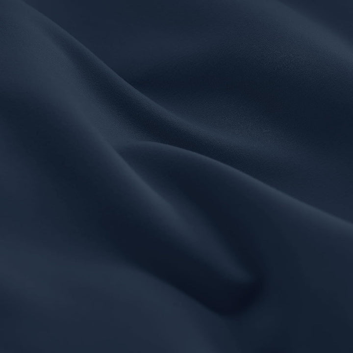 WAVVE Bettwäsche 220x240 3 teilig Blau - Bettbezug 240x220 Set mit 2 Kissenbezüge 65x65 cm, Bettwäsc