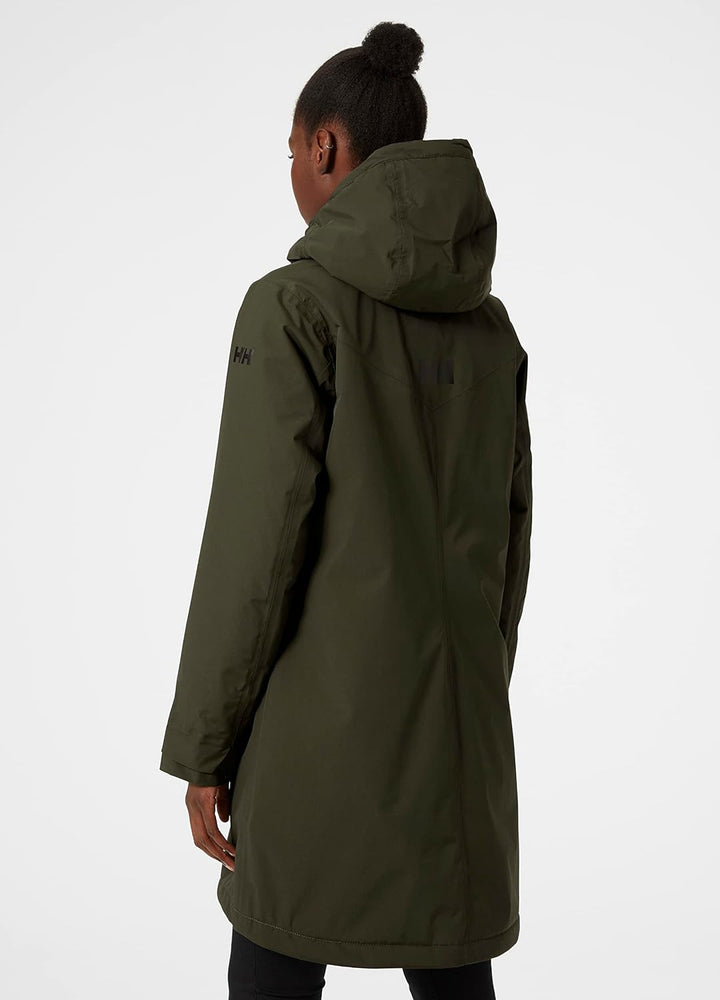 Helly-Hansen Damen Adore Isolierter Regenmantel XS Grün, XS Grün