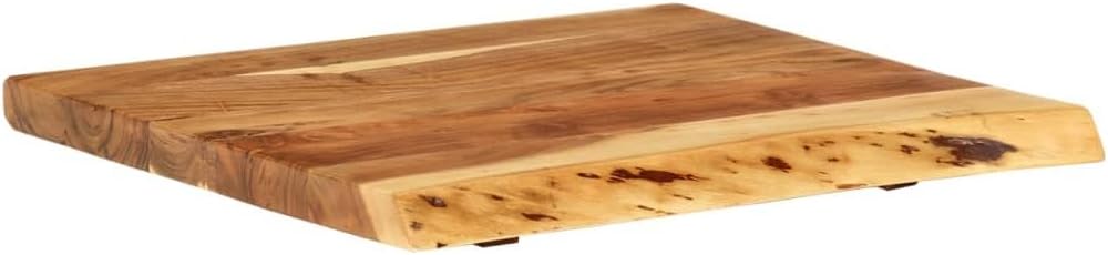 vidaXL Akazienholz Massiv Waschtischplatte Badezimmer Waschtisch Waschtischkonsole Platte Holzplatte