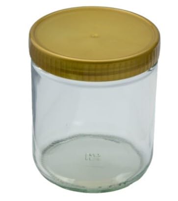 Neutrales Honigglas 500g im 12er Karton inkl. Deckel; Imkereibedarf; Honig; Imker; Neutralglas; Bien