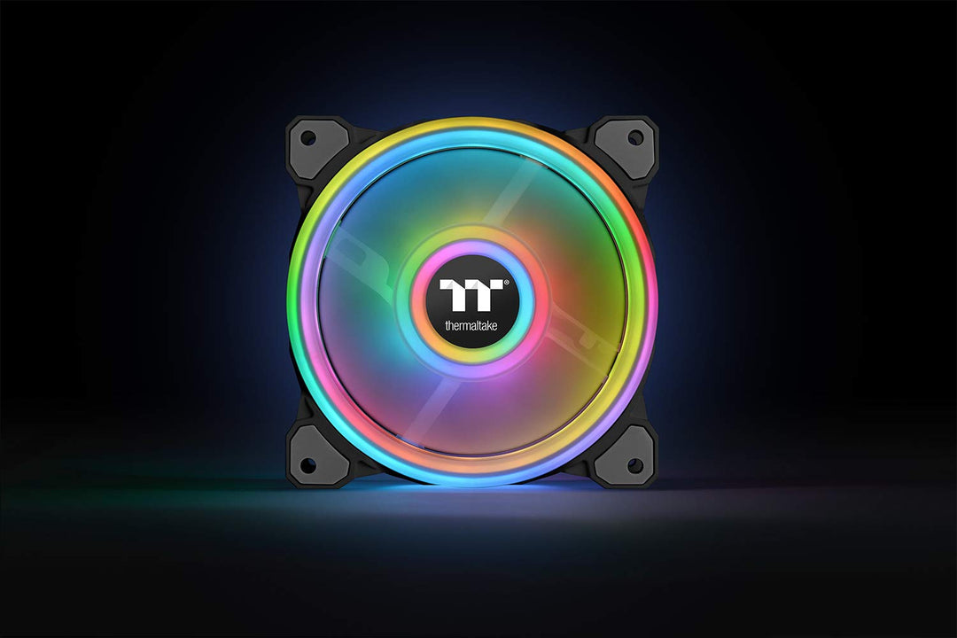 Thermaltake Riing Quad 14 RGB Radiator Fan TT Premium Edition 3 Pack