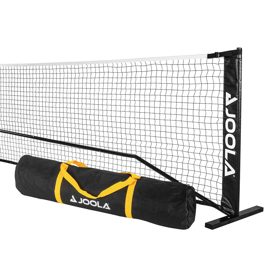 JOOLA Pickleballnetz Pickleball Net mit Stahlrahmen, Strapazierfähiges PPVC-Netz, Outdoor/Indoor, in