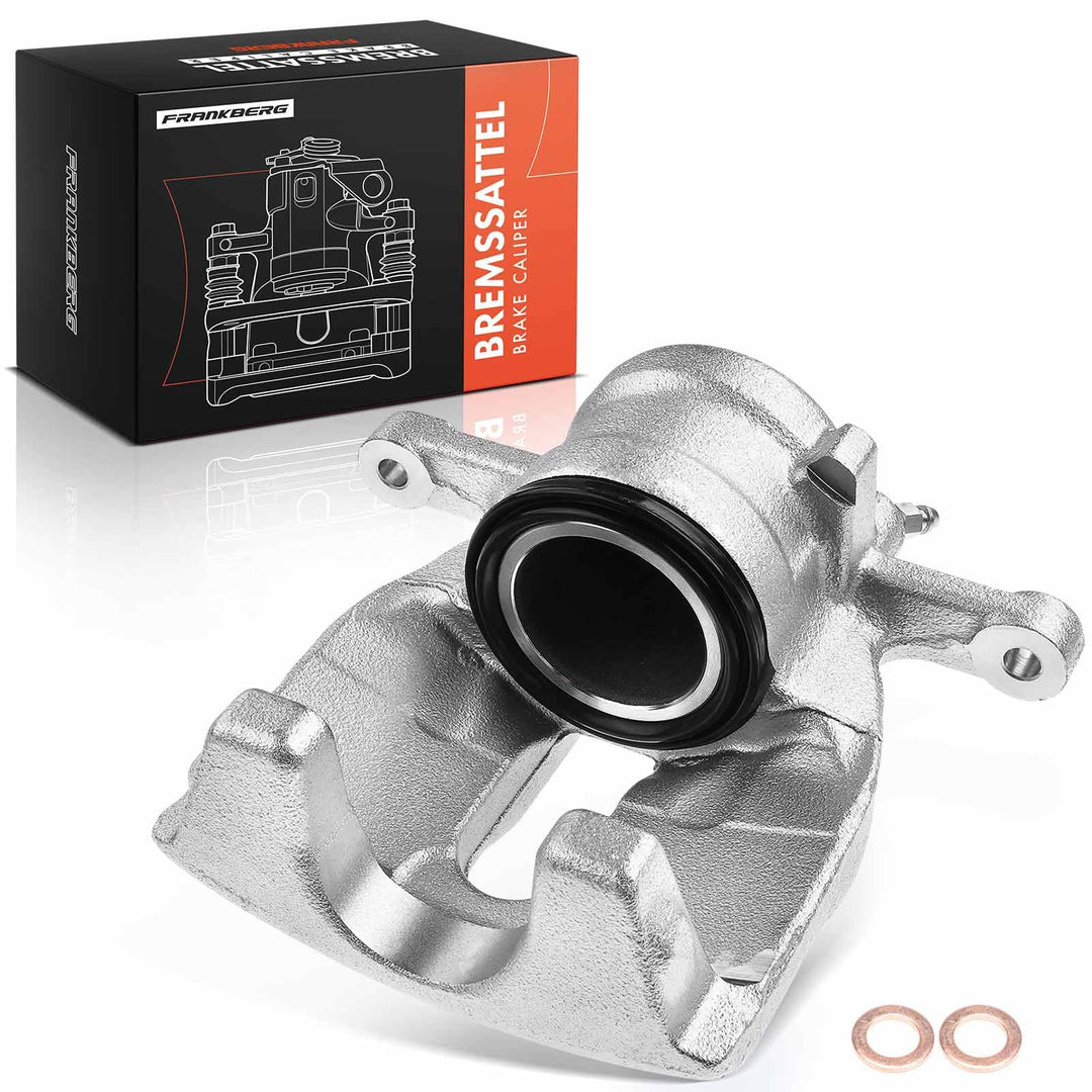 Frankberg 1x Bremssattel Bremszange Vorne Rechts Kompatibel mit Citan W415 415 2012-2021 Kangoo KW0/