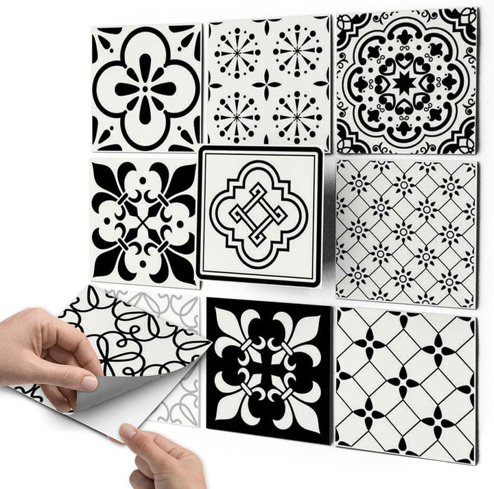 CREATISTO Mosaik Klebefliesen Stickerfliesen Fliesenfolie - Klebe Folie für Wandfliesen I Klebeflies