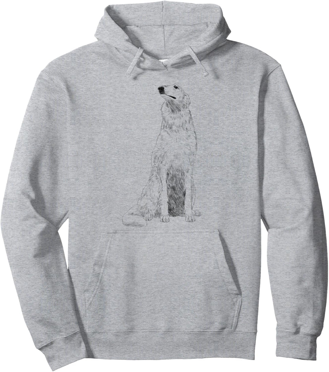 Hund Barsoi Pullover Hoodie