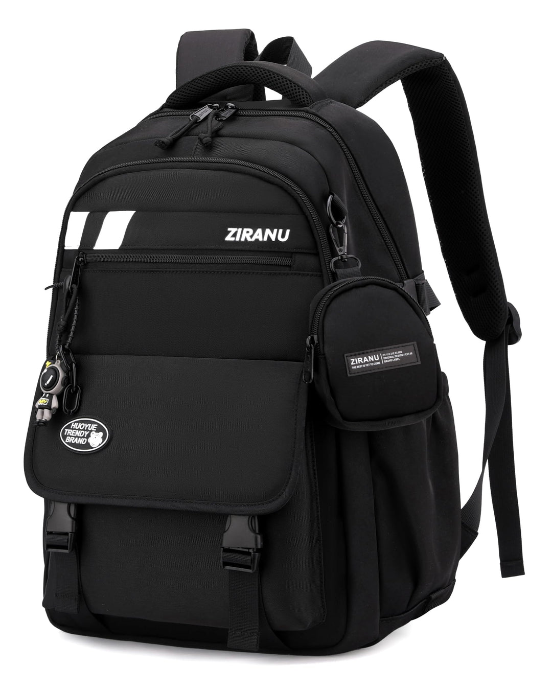 Amythe Schulrucksack Jungen Teenager, Gross Rucksack Schule Lässiger Oberstufe Schulranzen Wasserabw