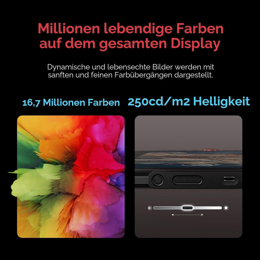 XPPen Artist 15,6 Pro V2 Zeichentablet, 15,4 Zoll Grafikdisplay mit vollständig laminiertem Bildschi