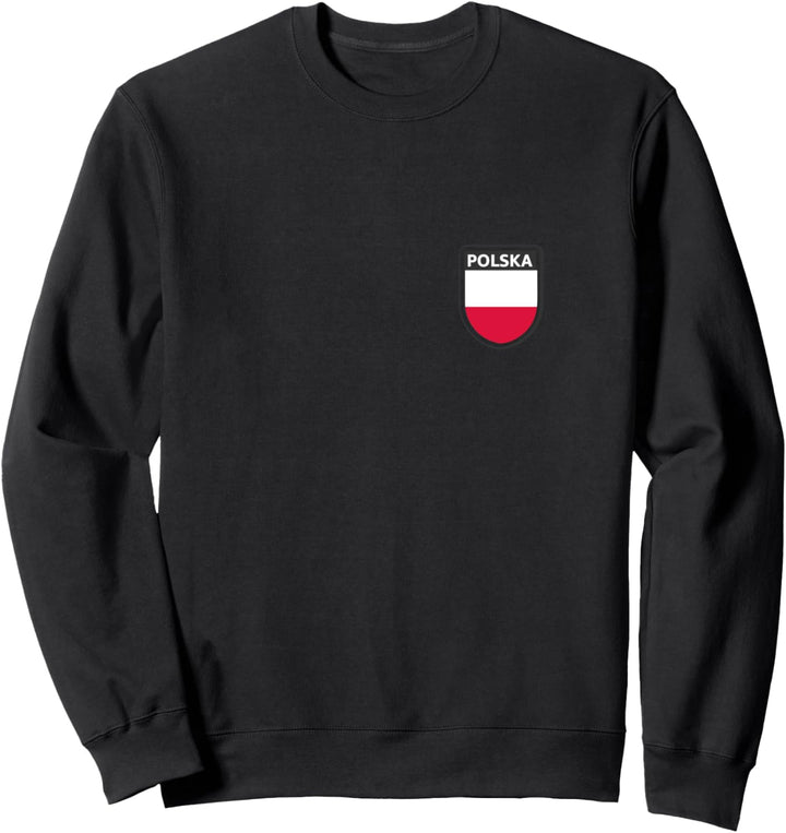 Flagge Polen Sweatshirt