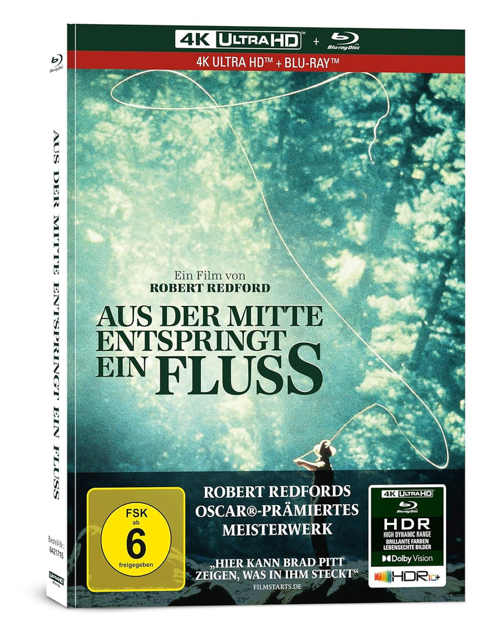 Aus der Mitte entspringt ein Fluss - 2-Disc Limited Collector's Edition im Mediabook (4K Ultra-HD/Ul