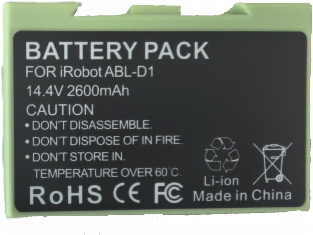 Centerpower 14.4V 1800mAh ABL-D1 Ersatz Akku Für Roomba i7 Roomba E5 e6 i3 i4 i6 i7 i7+ i8 7150 7550