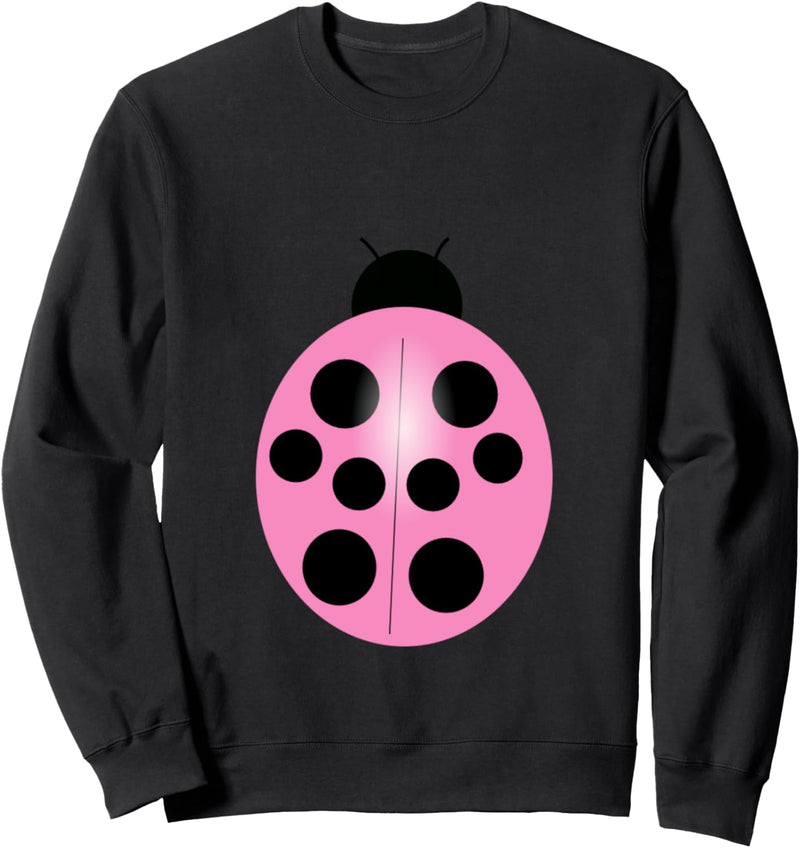 Rosa Marienkäfer Sweatshirt