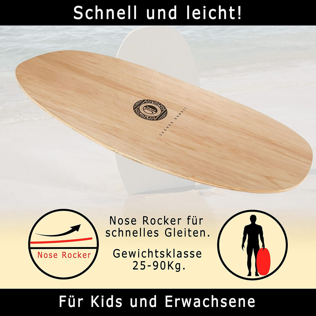 JUCKER HAWAII Skimboards PUNA, ULUA und KEIKI KEIKI PURE, KEIKI PURE