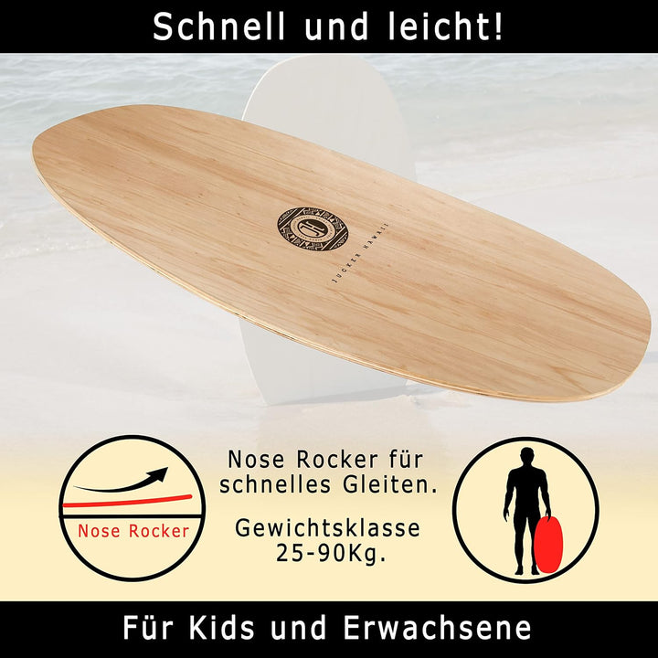 JUCKER HAWAII Skimboards PUNA, ULUA und KEIKI KEIKI PURE, KEIKI PURE