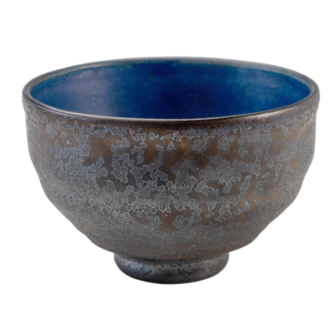 Asayu Japan Matcha Schale (Kurogane Blau), Kurogane Blau