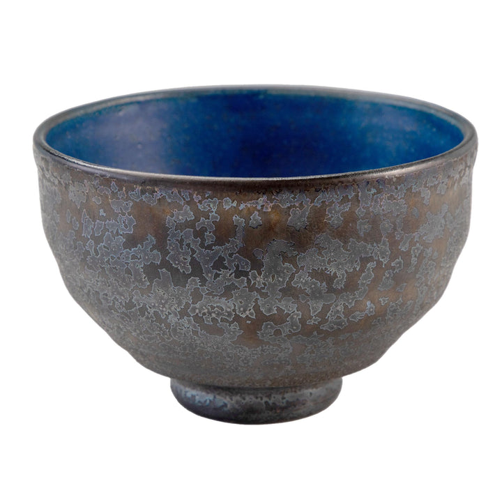 Asayu Japan Matcha Schale (Kurogane Blau), Kurogane Blau