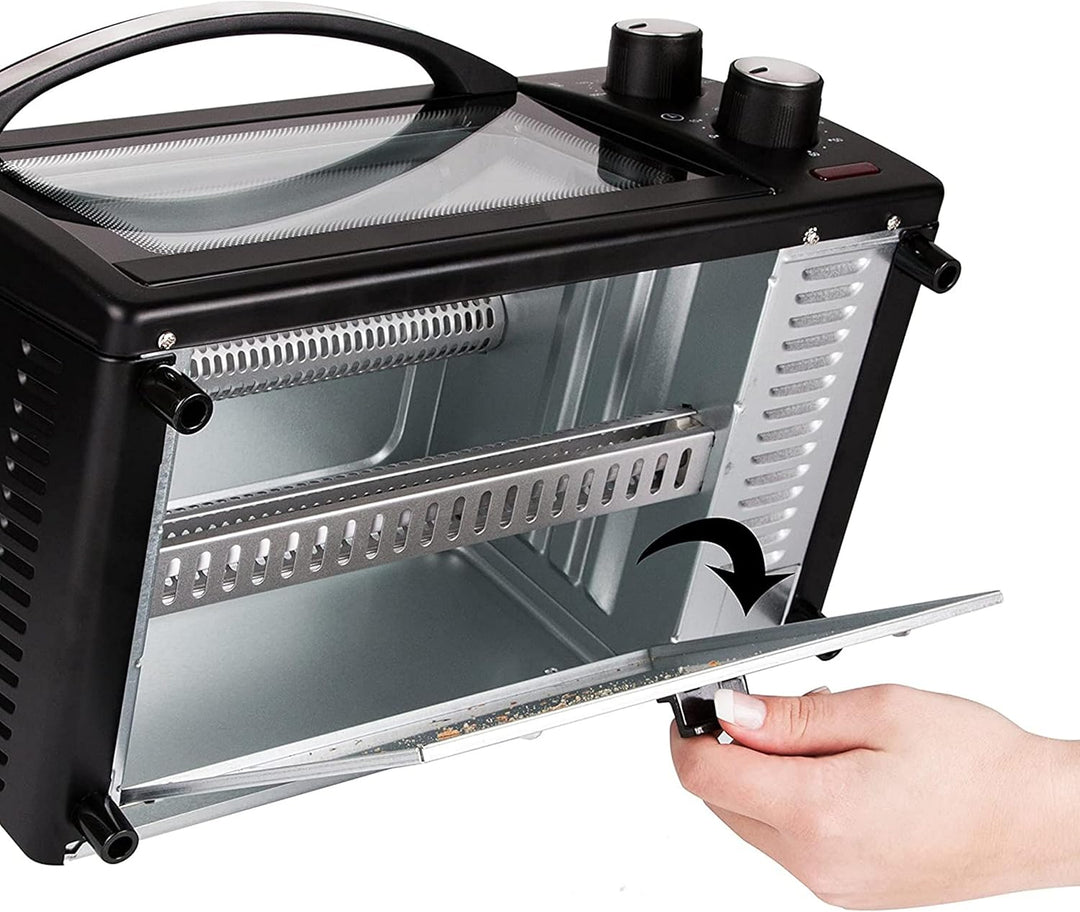 Mini Backofen 9 Liter | 60 min Timer | 800 Watt | 100°-230°C | Minibackofen | Backofen | Mini Oven |
