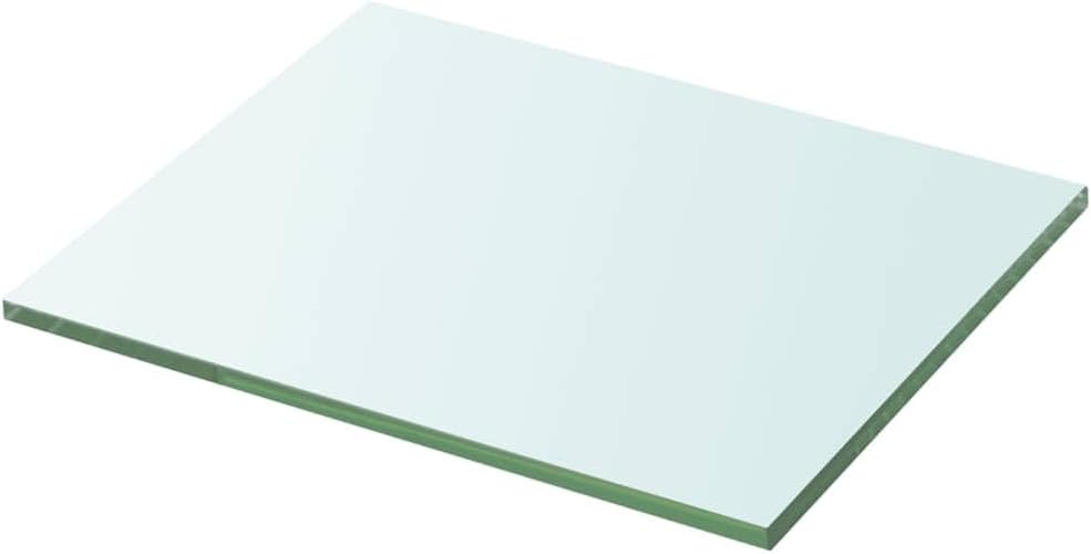 vidaXL Glasboden Glasscheibe Glasplatte für Glasregal Transparent 20 cm x 25 cm 20 x 25 cm, 20 x 25