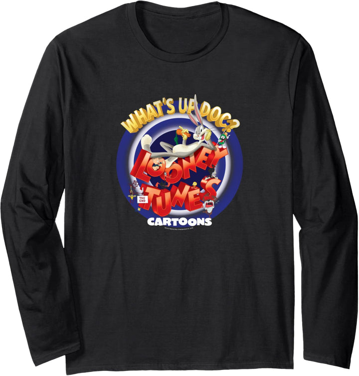 Looney Tunes Bugs Bunny What's Up Doc Langarmshirt